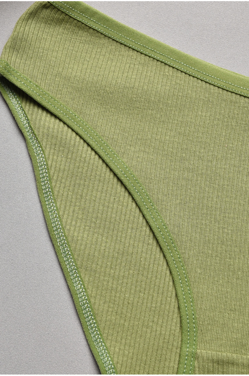 Трусы женские зеленого цвета 0227 207557