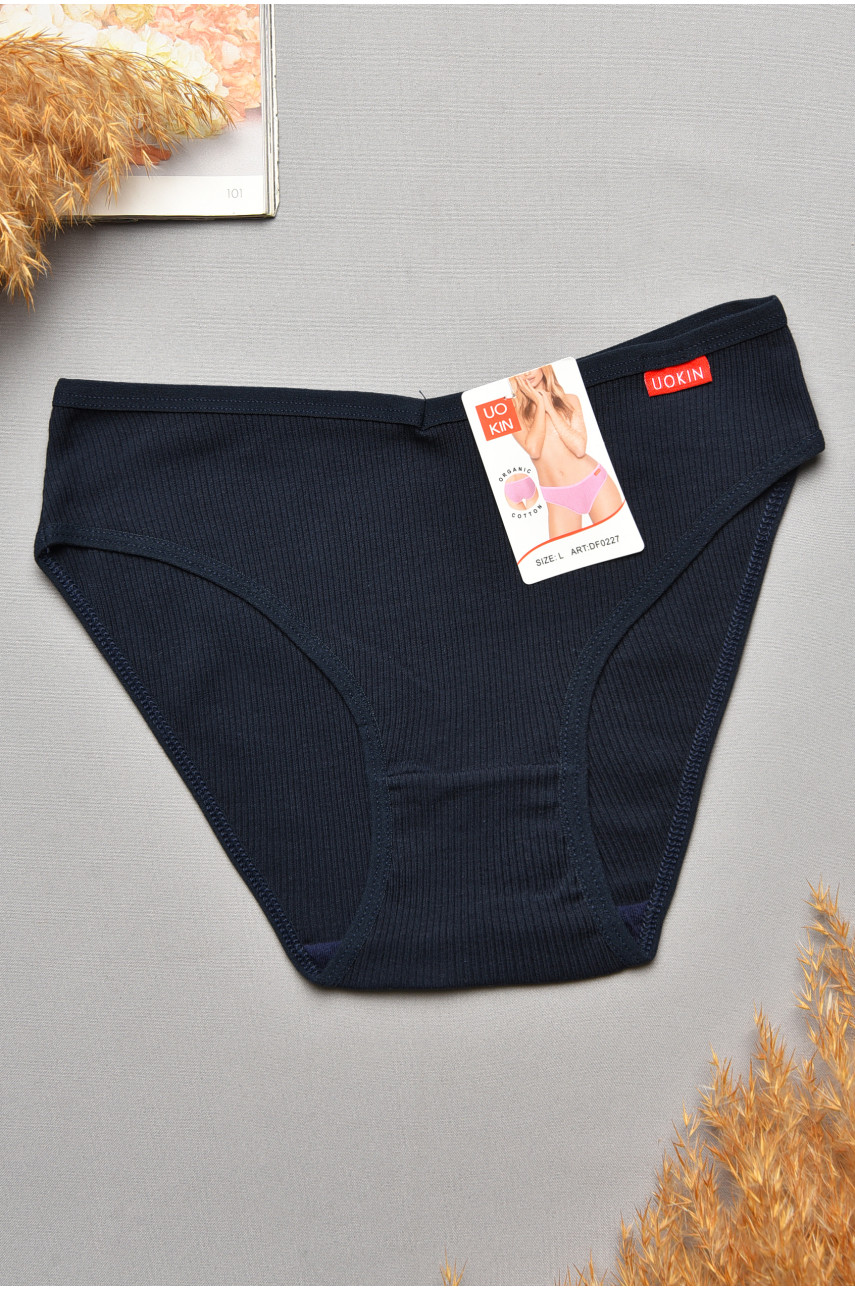 Трусы женские темно-синего цвета 0227 207559