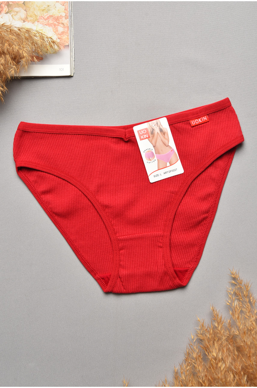 Трусы женские бордового цвета 0227 207561
