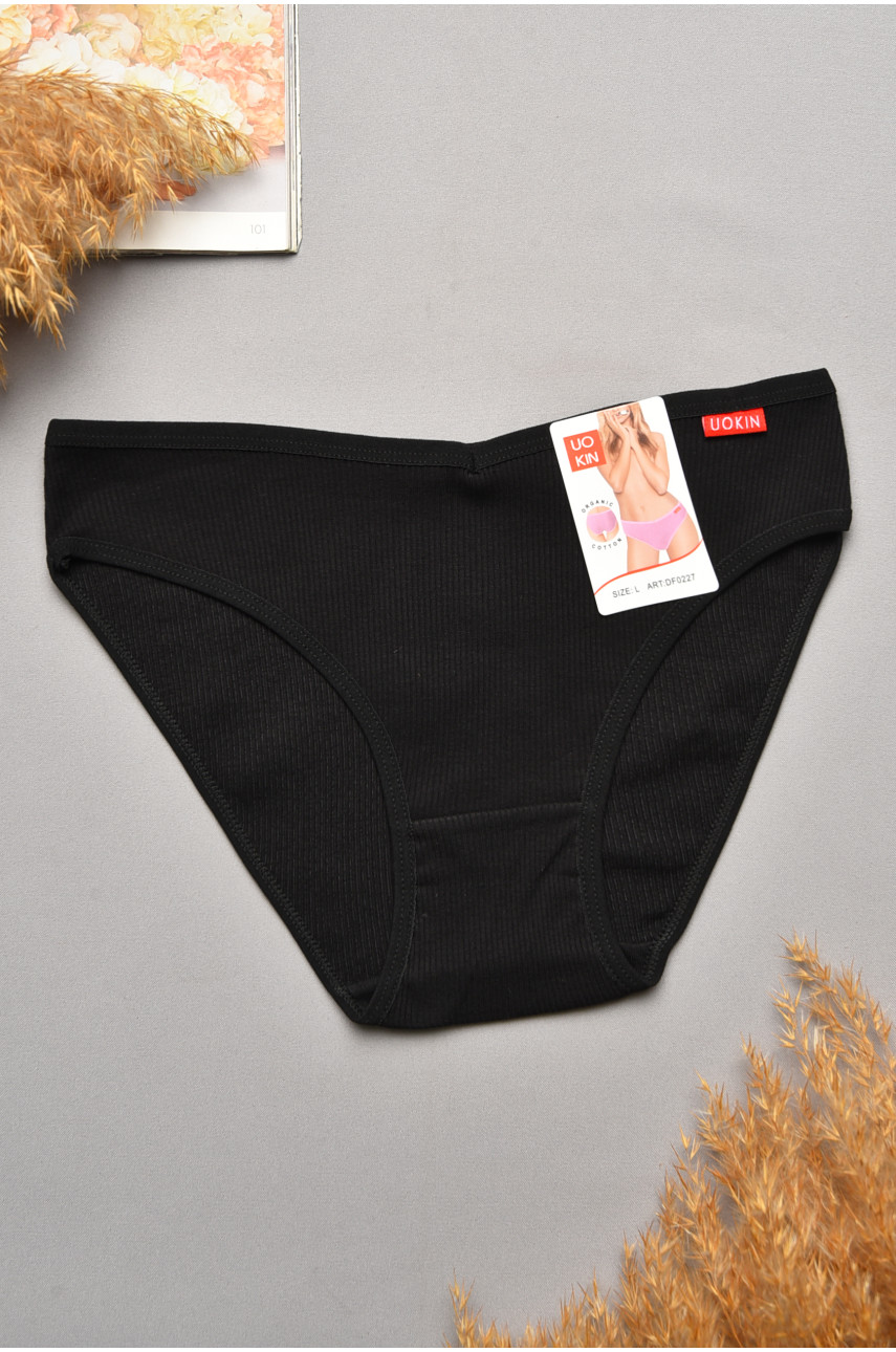 Трусы женские черного цвета 0227 207562