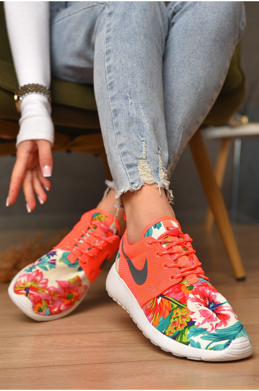 Кроссовки женские оранжевого цвета 511882-020 207590