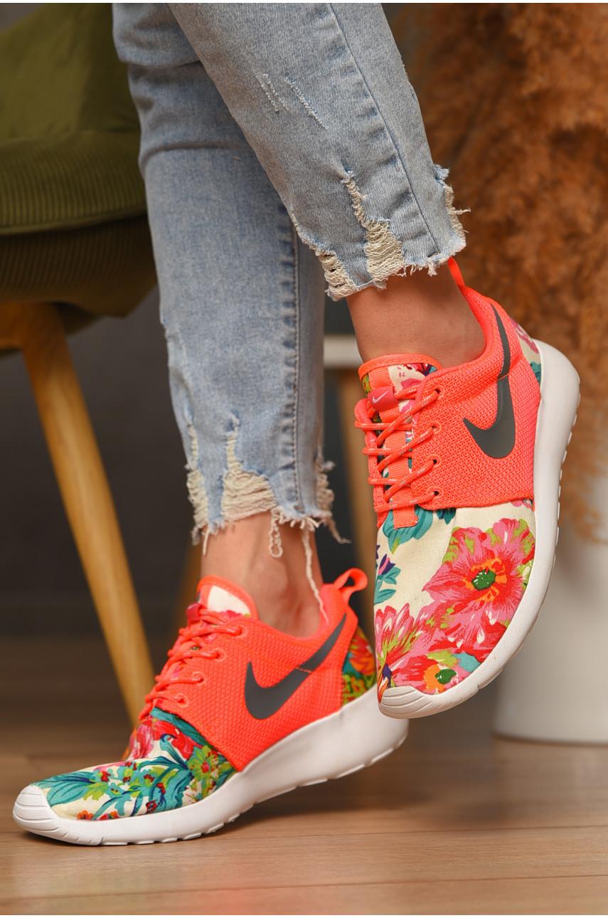 Кроссовки женские оранжевого цвета 511882-020 207590