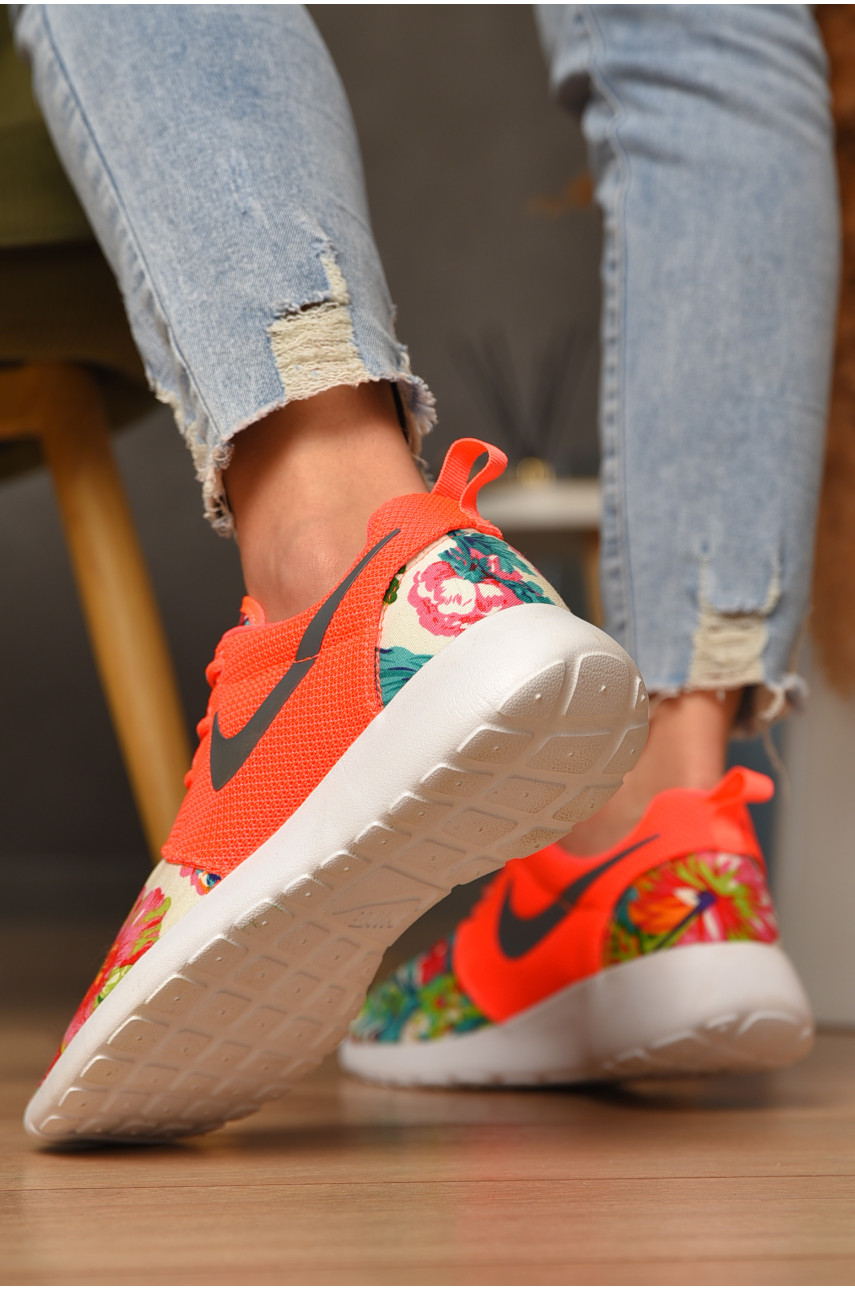 Кроссовки женские оранжевого цвета 511882-020 207590