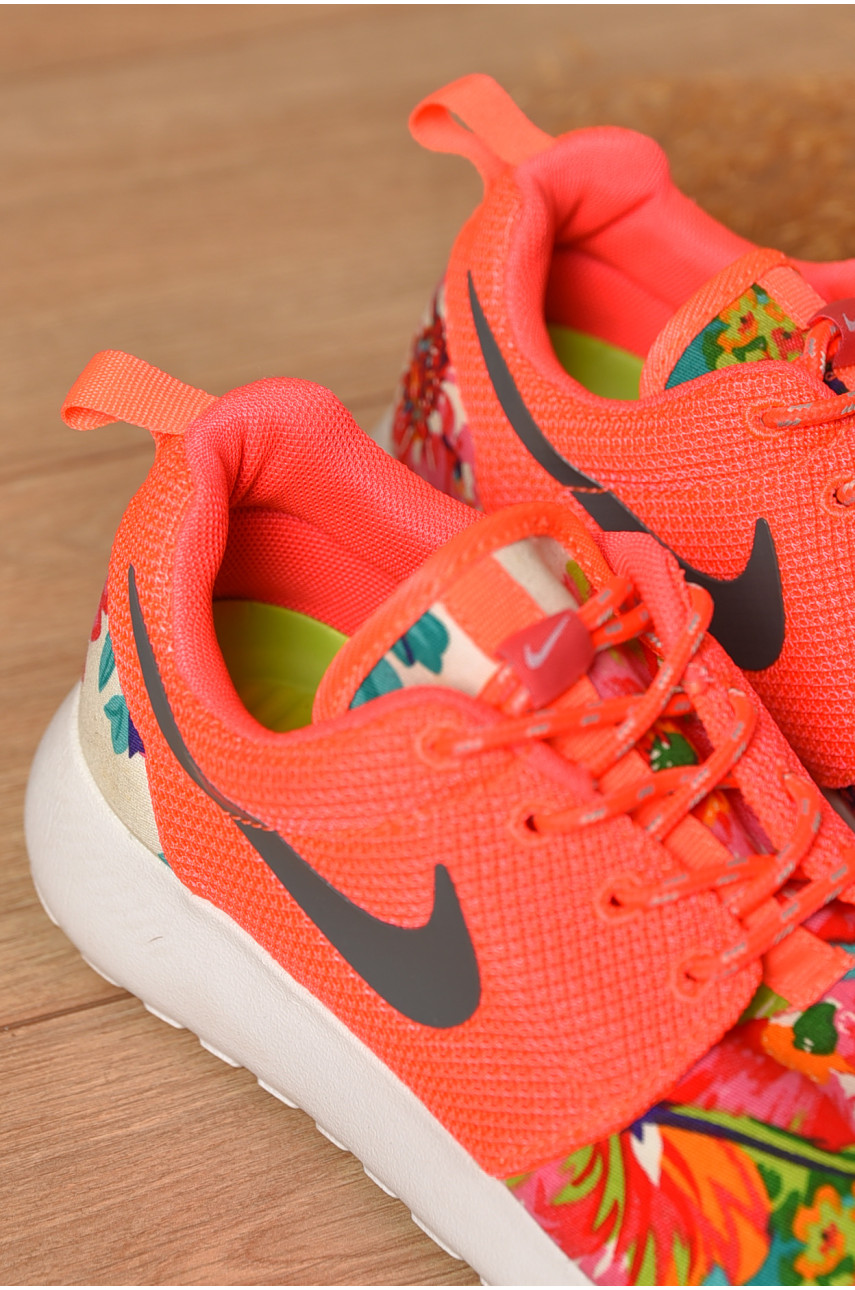 Кроссовки женские оранжевого цвета 511882-020 207590