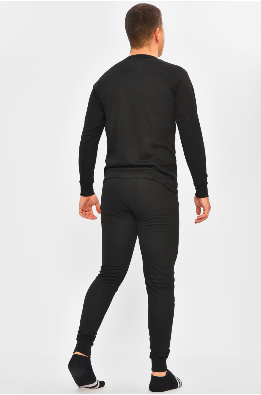 Термобелье мужское черного цвета 0107 207606