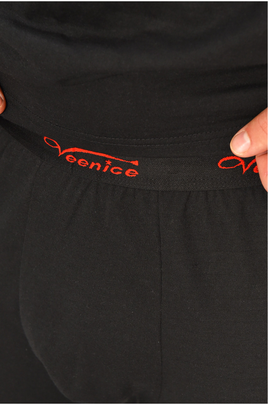 Подштанники мужские черного цвета 0108 207608