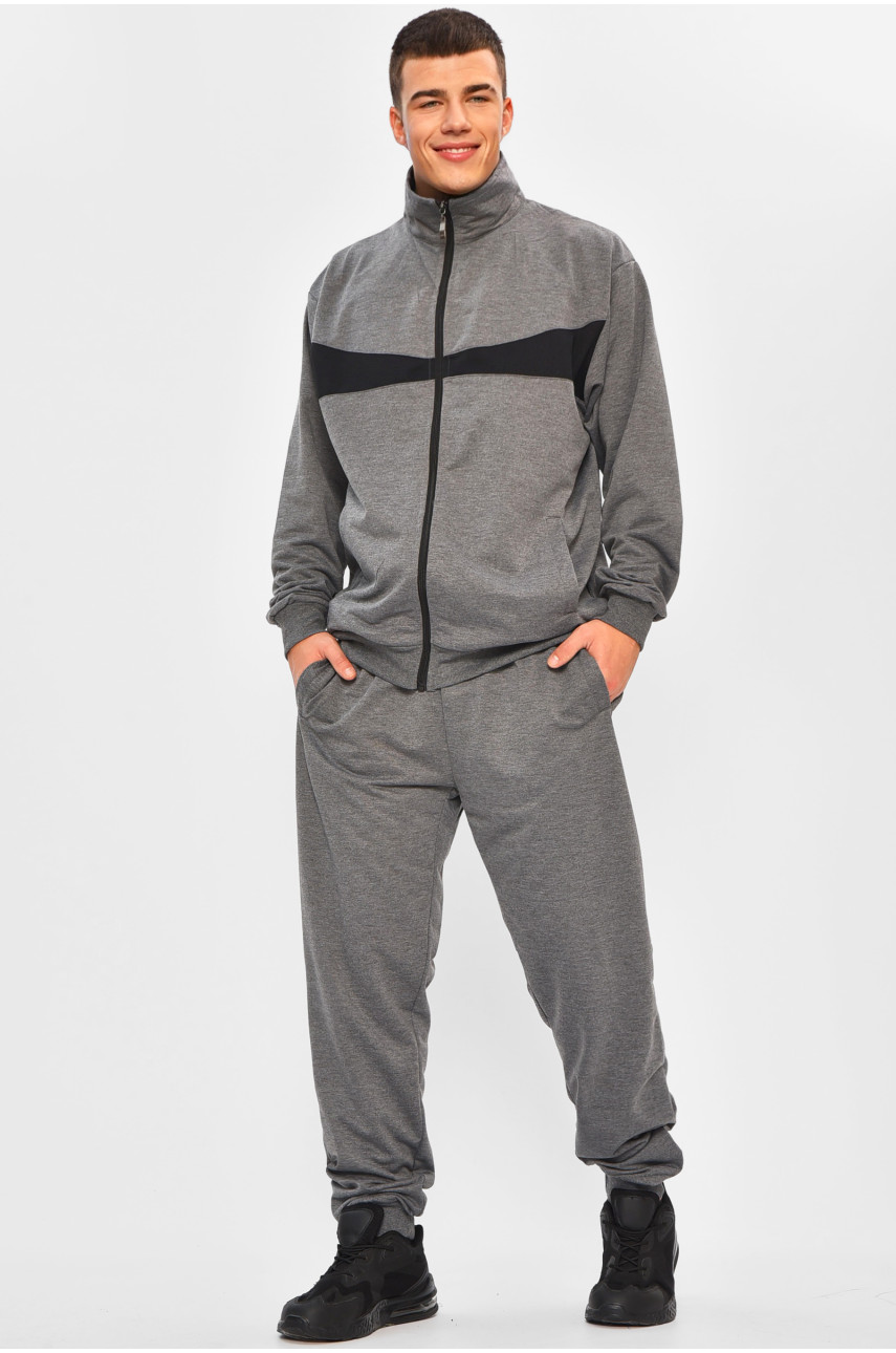 Спортивний костюм чоловічий сірого кольору Y-999-H-5 207651