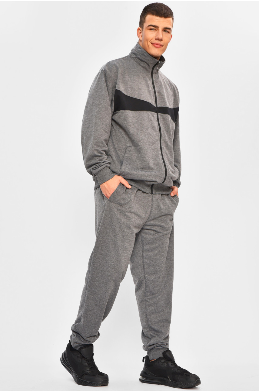 Спортивний костюм чоловічий сірого кольору Y-999-H-5 207651