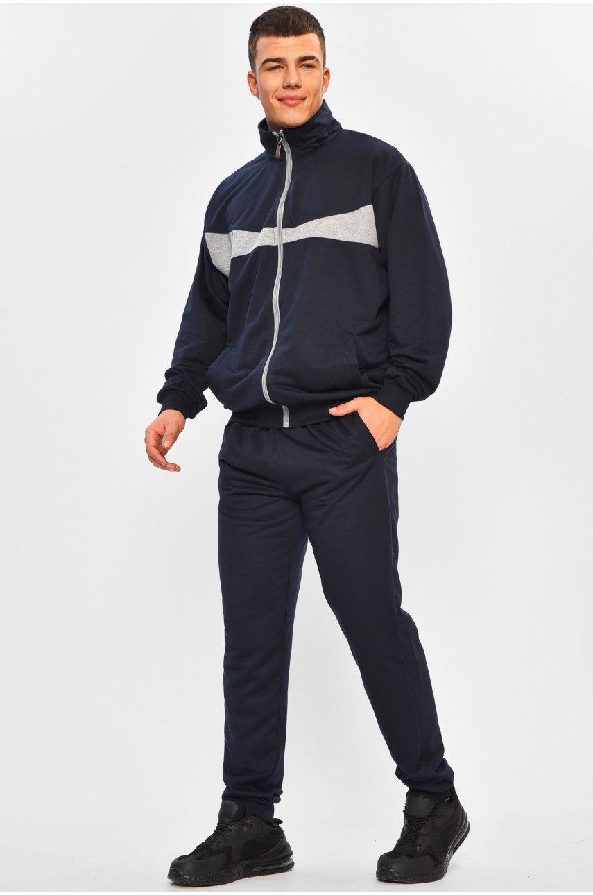 Спортивний костюм чоловічий темно-синього кольору Y-999-H-5 207654