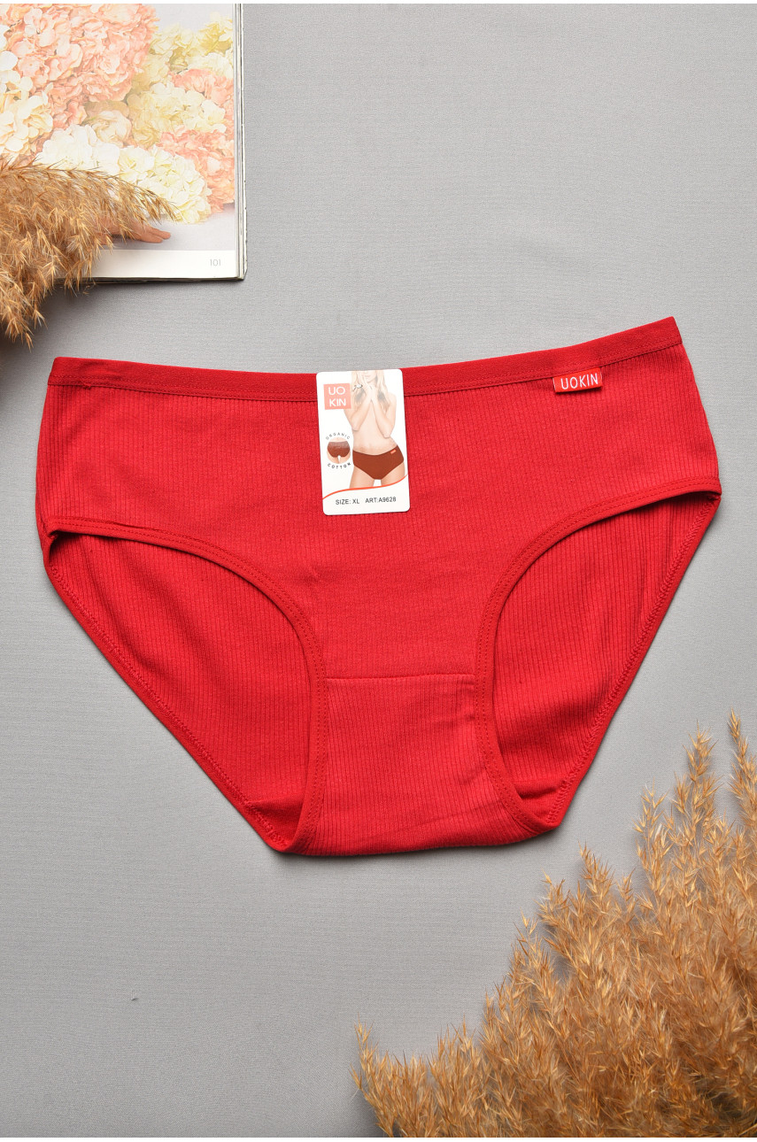 Трусы женские бордового цвета 9628 207656