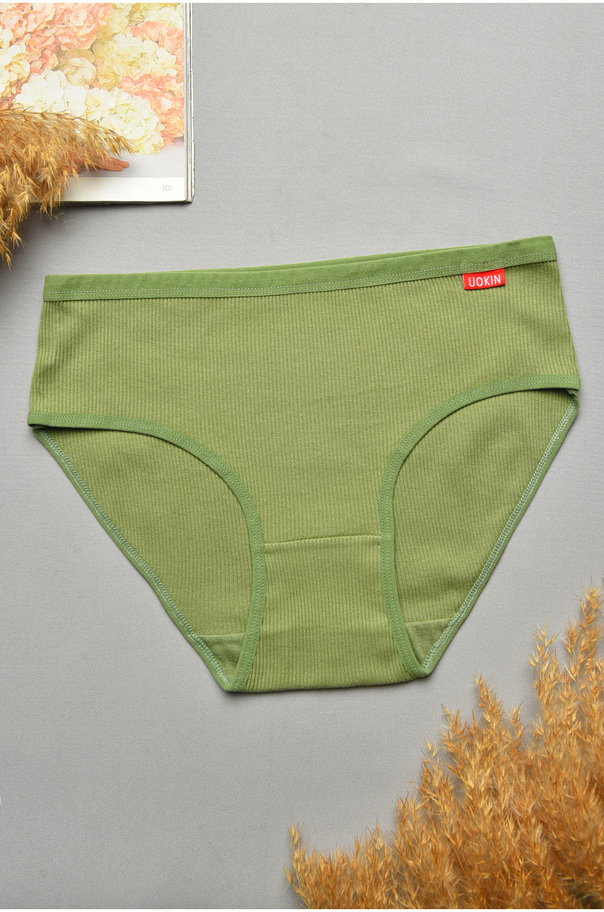 Трусы женские зеленого цвета 9628 207658