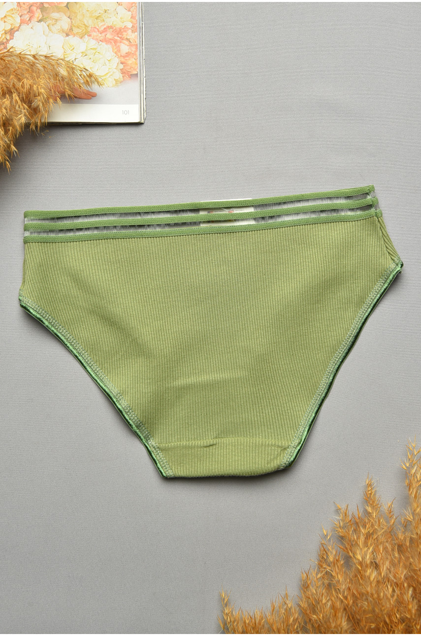 Трусы женские зеленого цвета 3436 207661