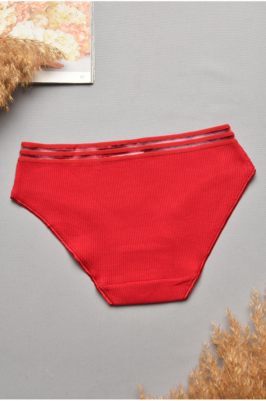 Трусы женские бордового цвета 3436 207663