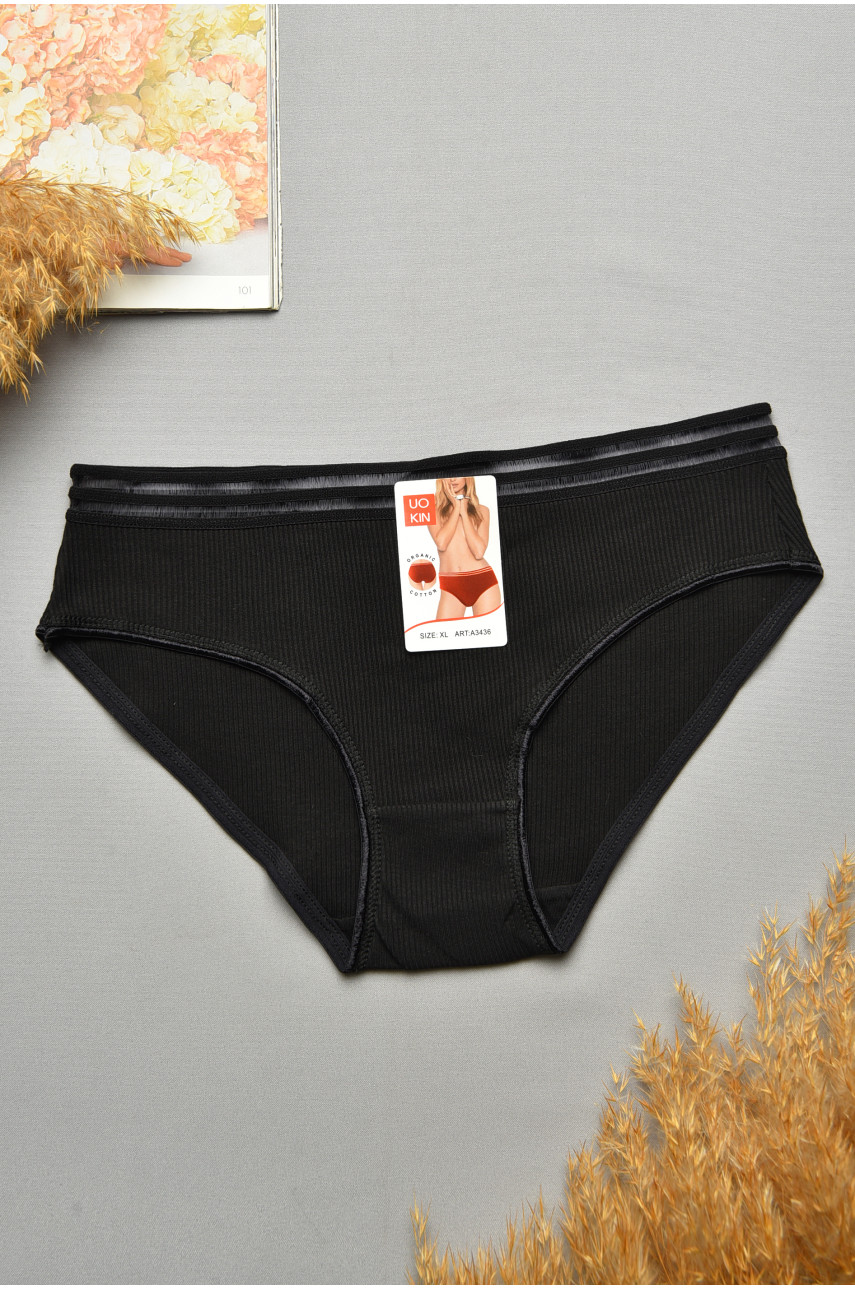 Трусы женские черного цвета 3436 207664