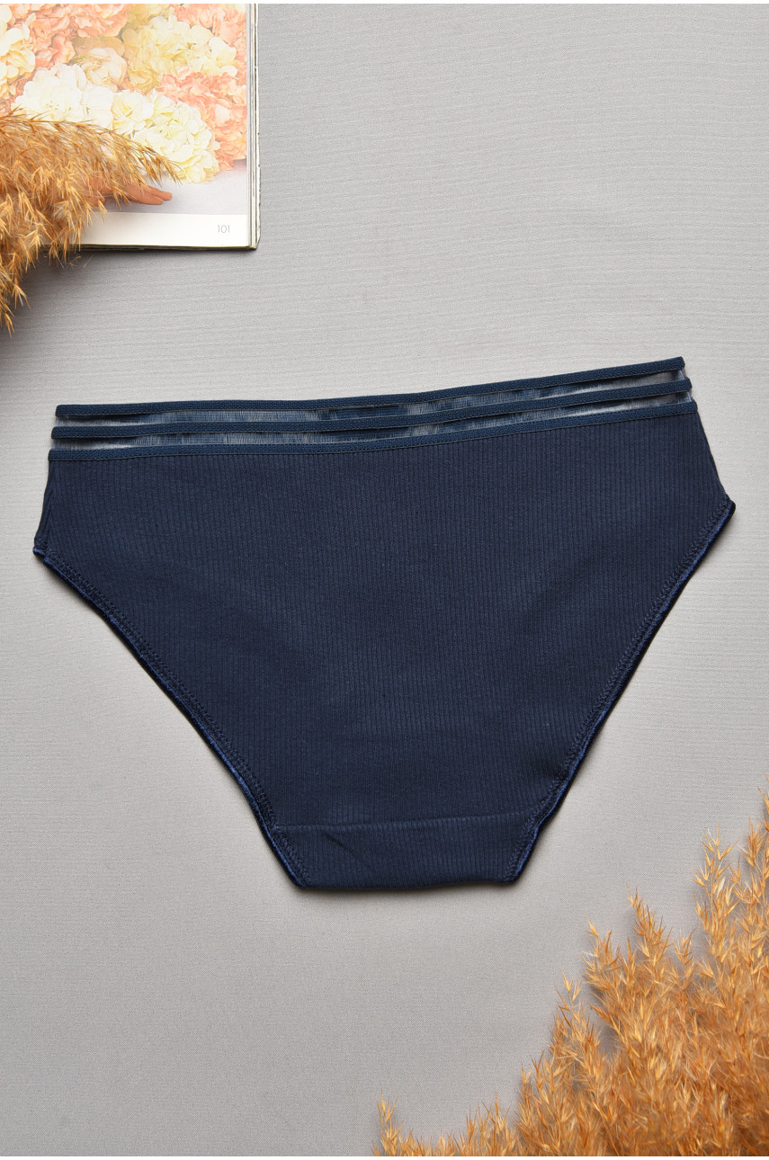 Трусы женские темно-синего цвета 3436 207665