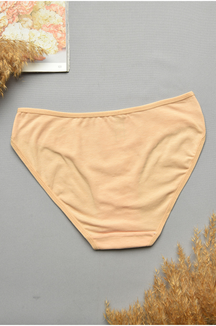 Трусы женские бежевого цвета 3957 207669