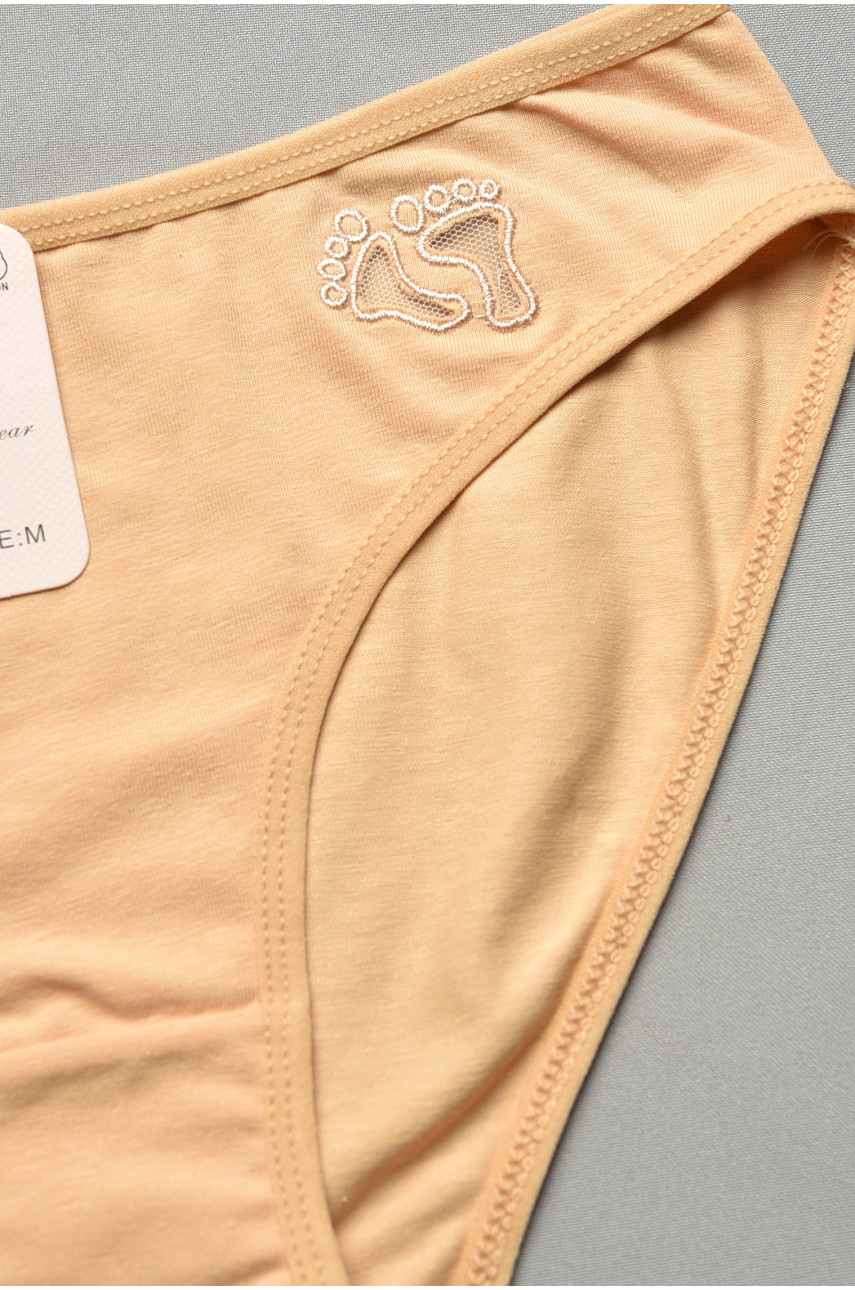 Труси жіночі бежевого кольору 3957 207669