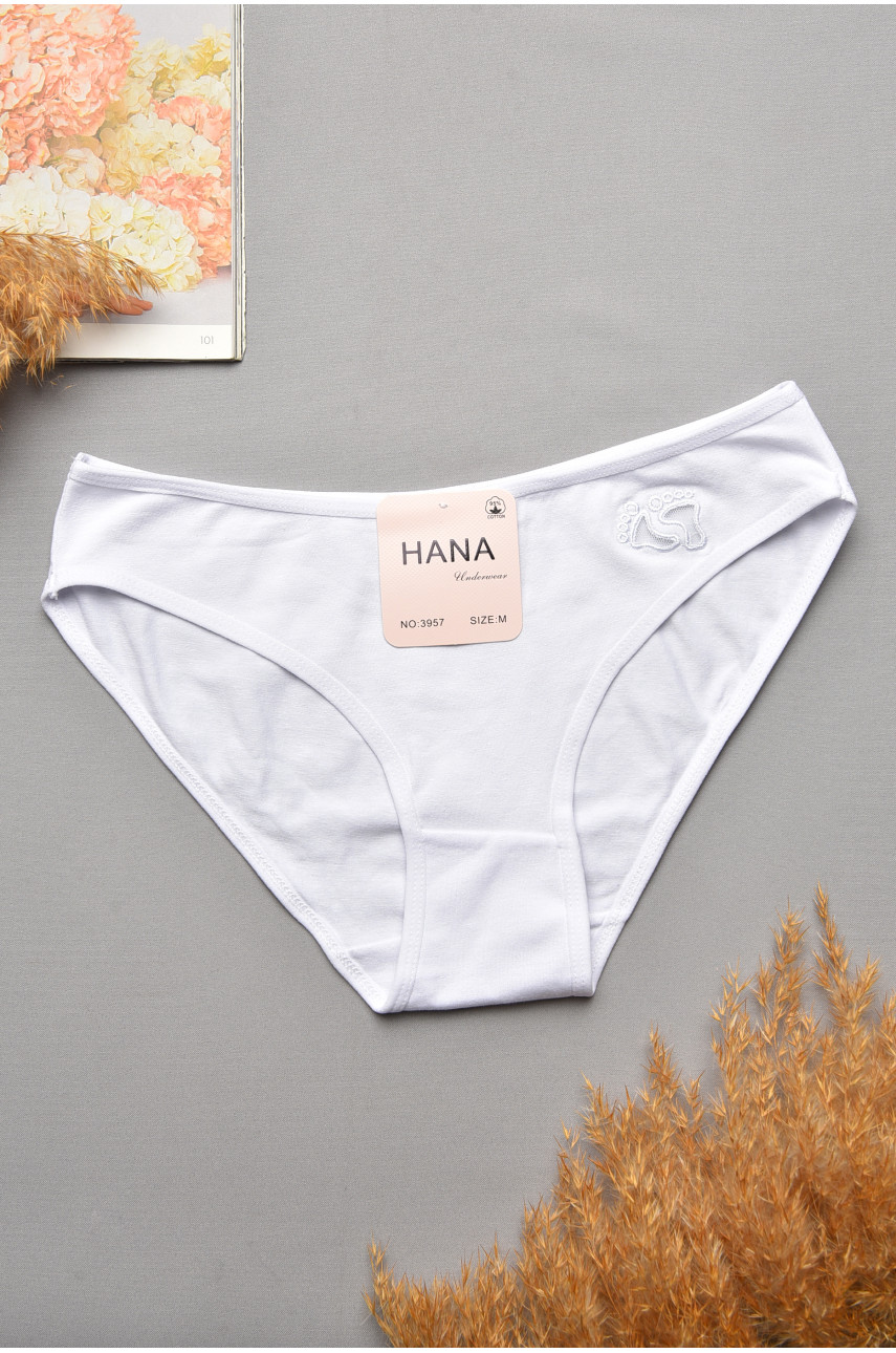 Трусы женские білого цвета 3957 207670