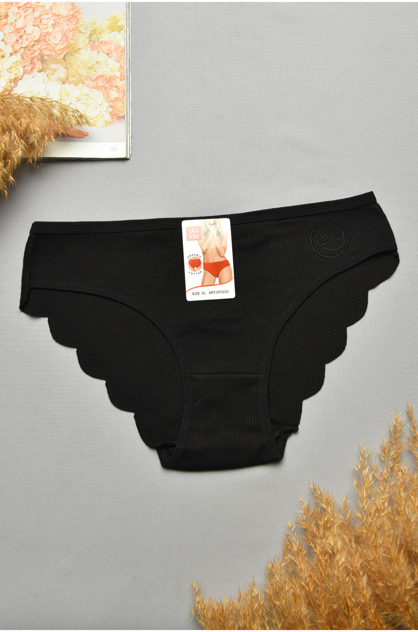 Трусы женские черного цвета 0232 207676