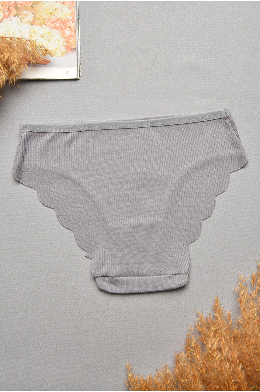Трусы женские серого цвета 0232 207678
