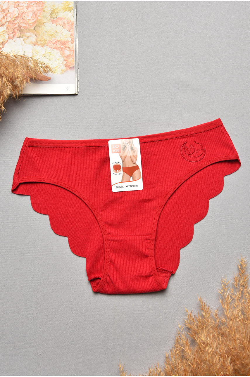 Трусы женские бордового цвета 0232 207681