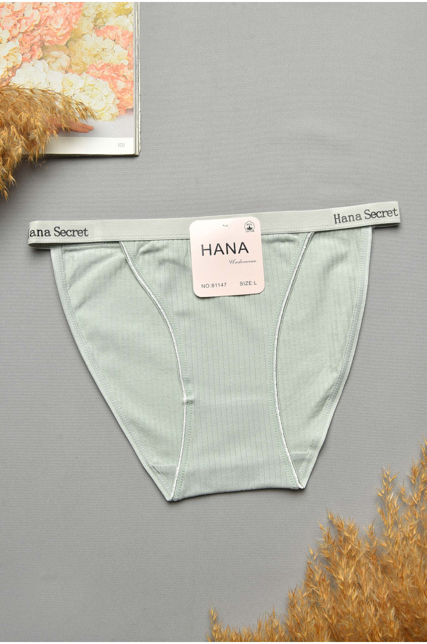 Трусы женские мятного цвета 81147 207687