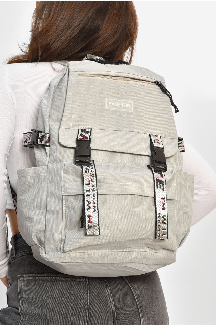 Рюкзак женский 5в1 мятного цвета с принтом 207711