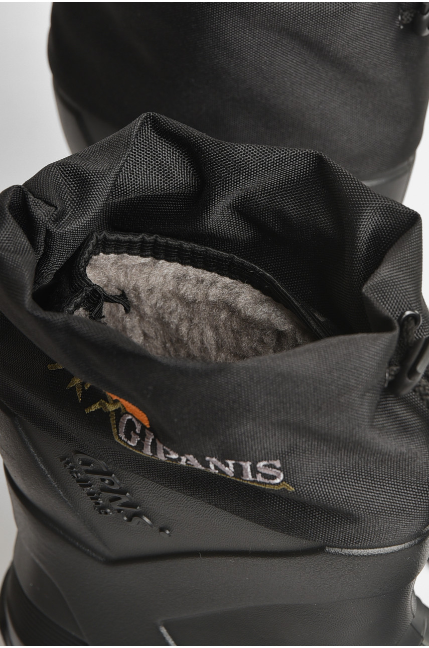 Сапоги мужские пена со сьемным носком темно-серого цвета RM-142 207829