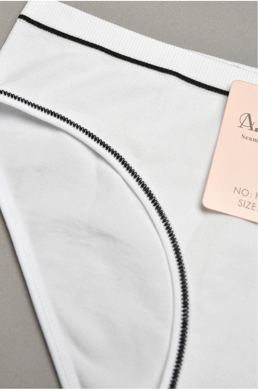 Труси жіночі однотонні білого кольору 2372 207836