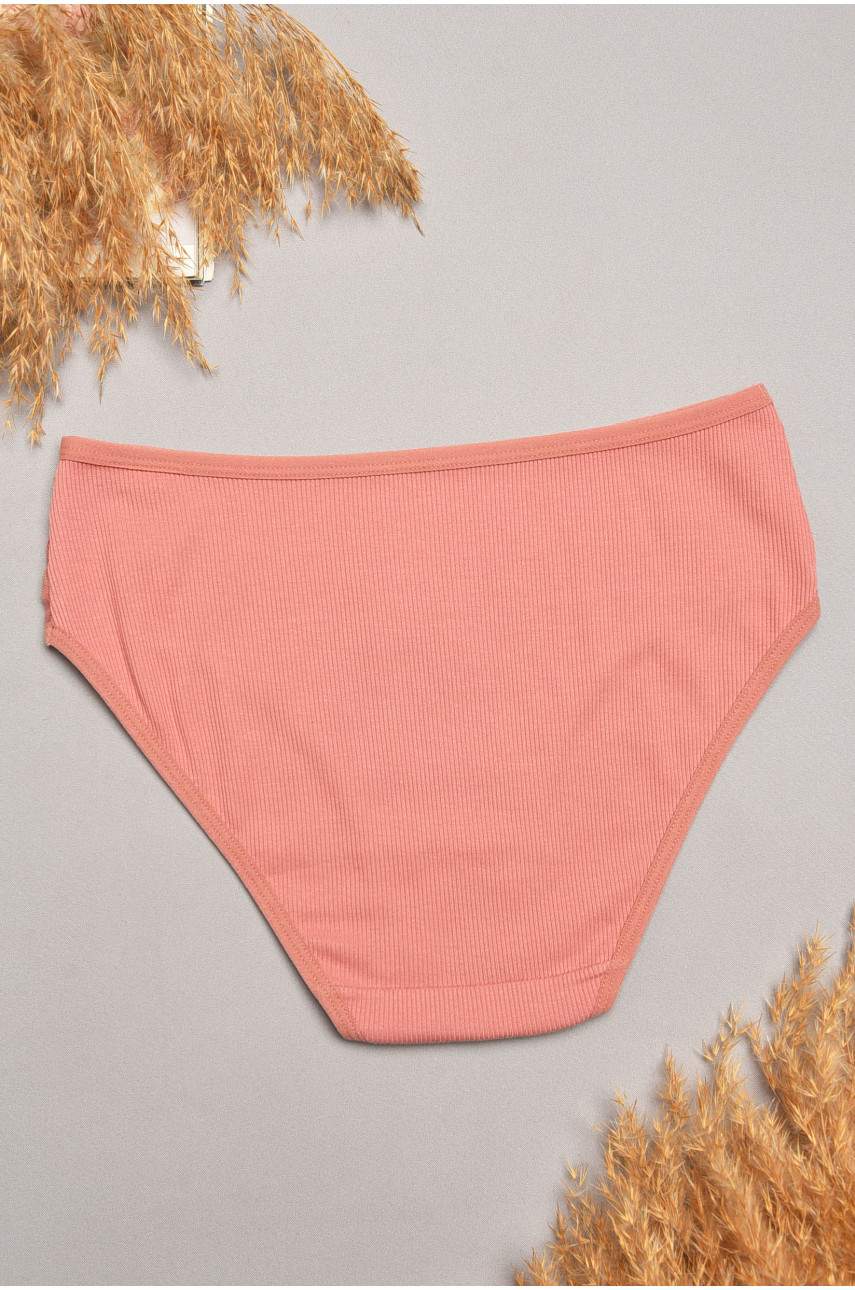 Трусы женские однотоные темно-розового цвета 5965 207845