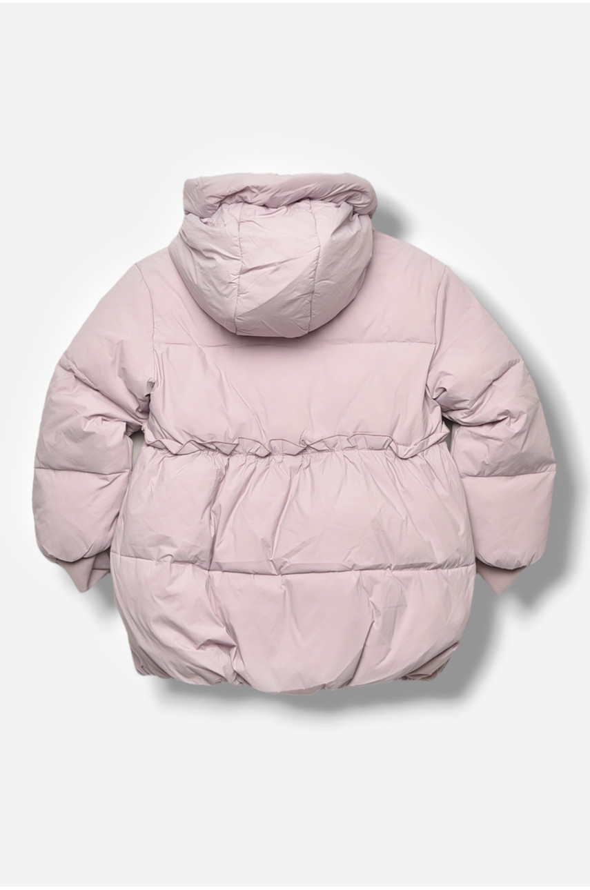Куртка детская для девочки демисезонная сиреневого цвета 2317 207912