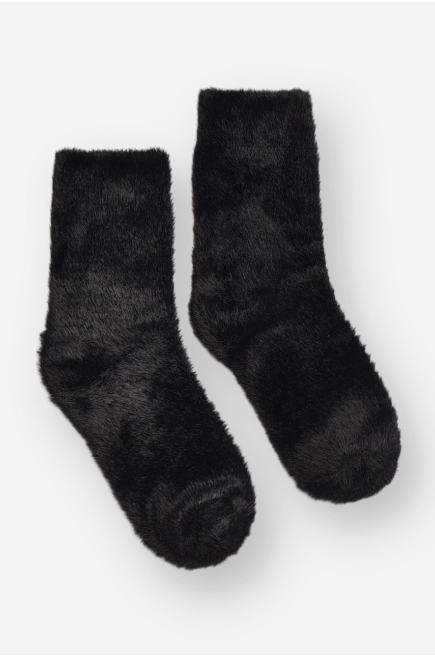 Шкарпетки жіночі норка чорного кольору с553 207933