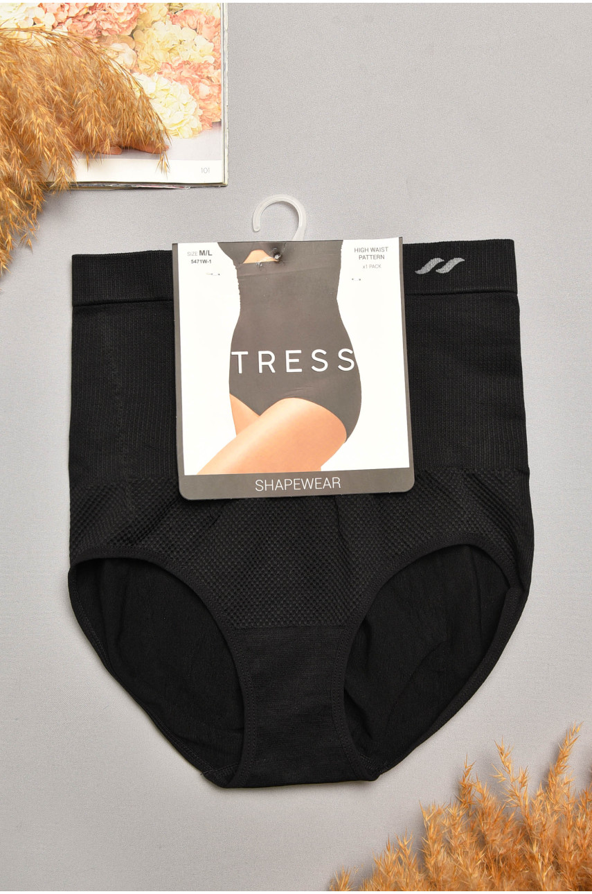 Трусы с утяжкою женские черного цвета 5471W-1 207980