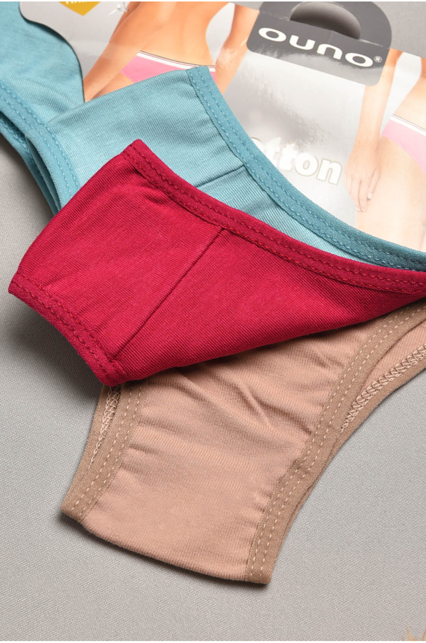 Набор трусов женских 3 штуки 7945 207984