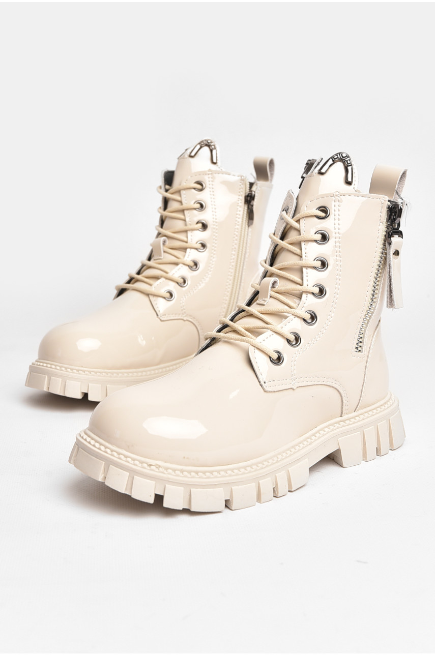 Ботинки детские еврозима молочного цвета 8012-11 207991