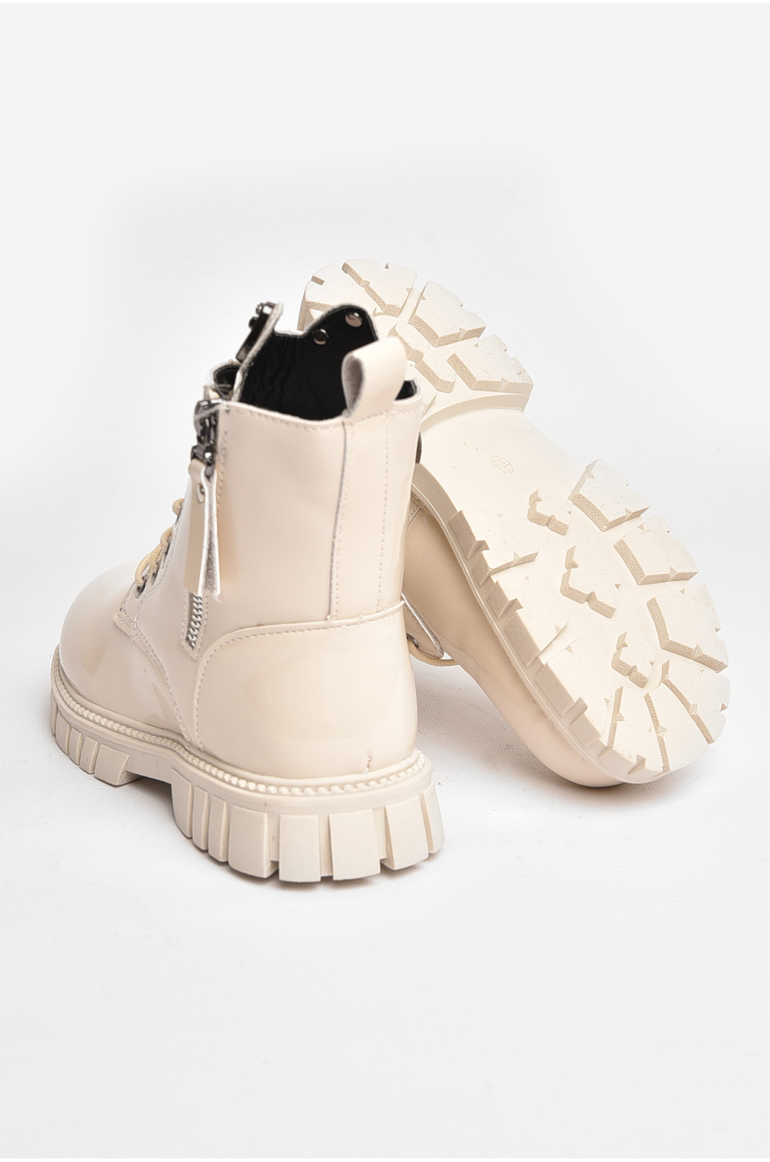 Ботинки детские еврозима молочного цвета 8012-11 207991