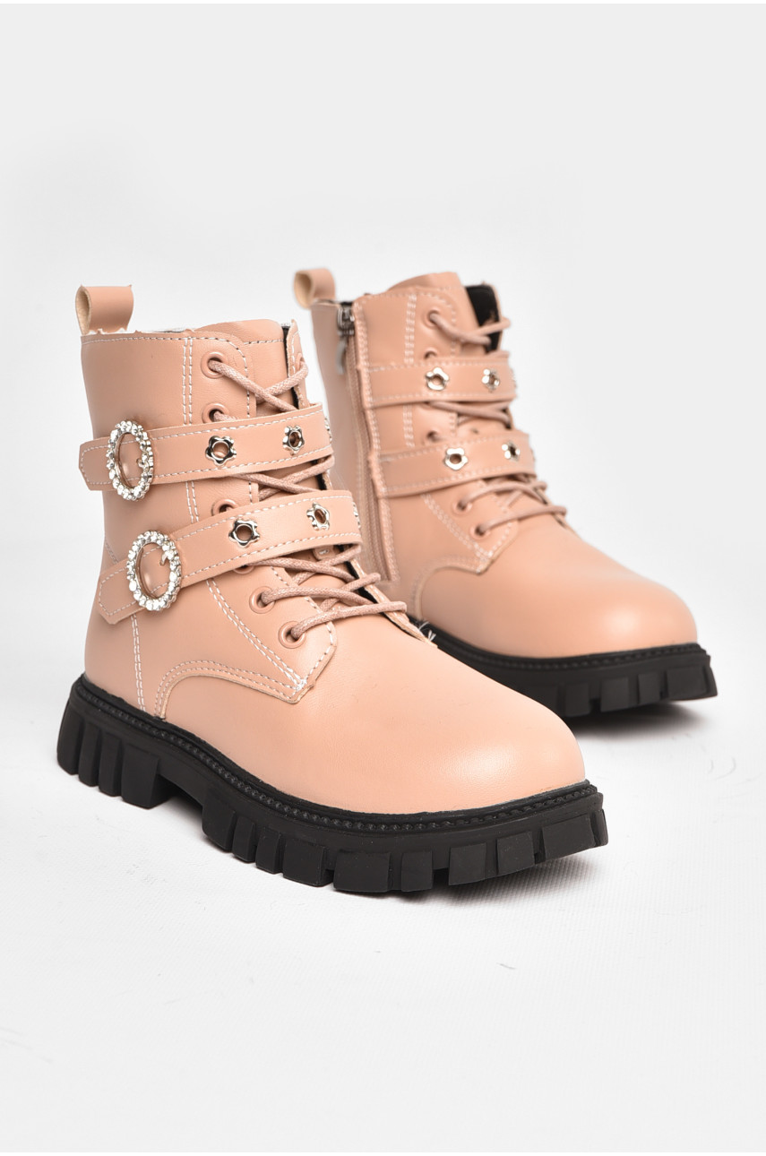 Ботинки детские еврозима бежевого цвета 814-12 207993