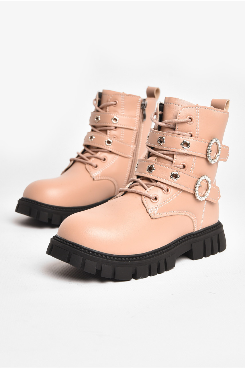 Ботинки детские еврозима бежевого цвета 814-12 207993