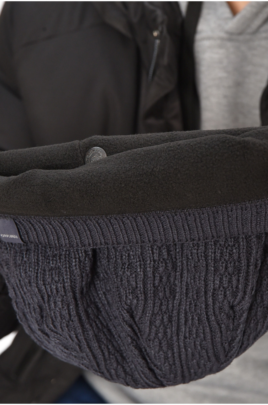 Шапка чоловіча на флісі сірого кольору 3020 208095 Шапка чоловіча на флісі сірого кольору 3020 208095