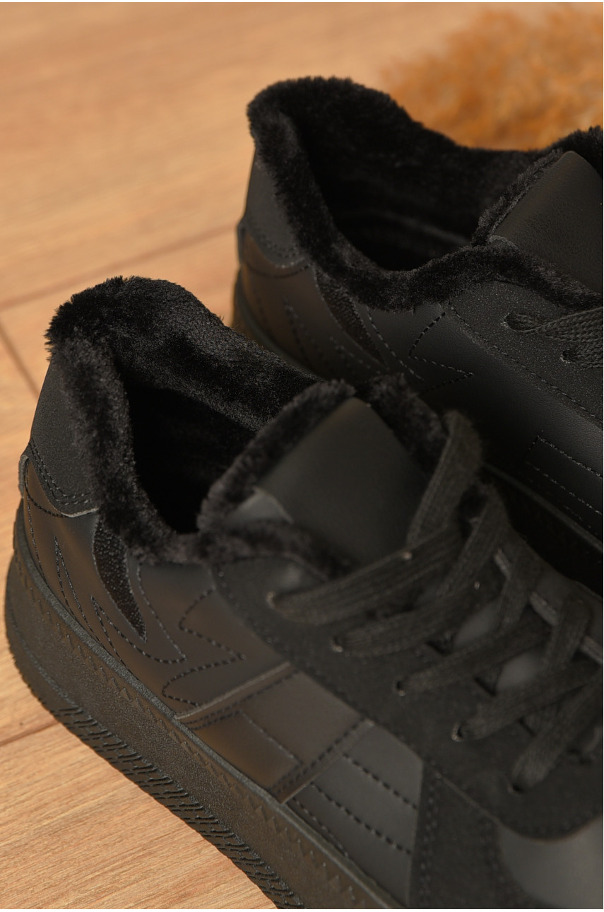 Кроссовки женские демисезонные черного цвета 777-2630 208390