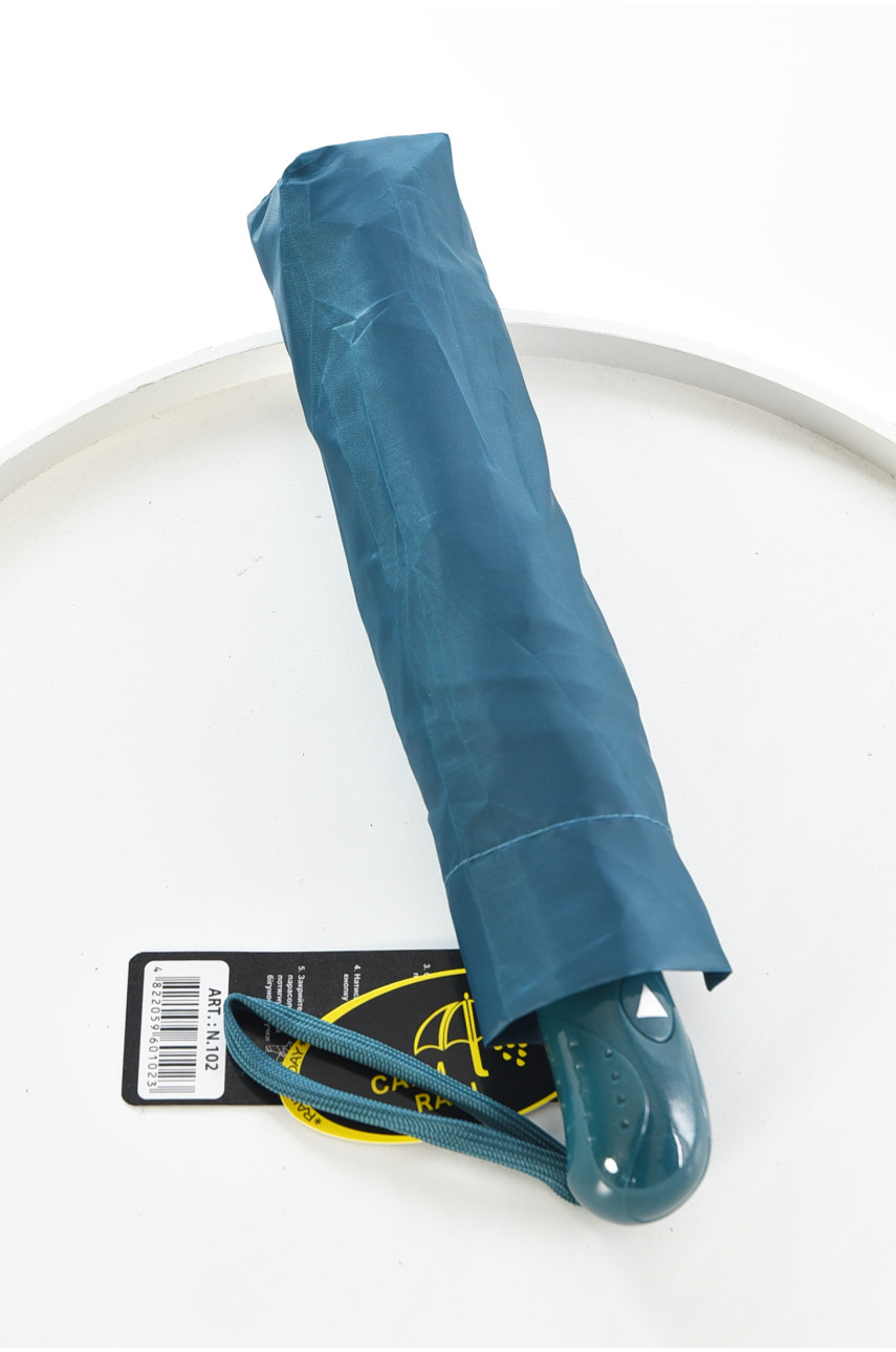 Зонт полуавтомат тёмно-зеленого цвета 102 208429