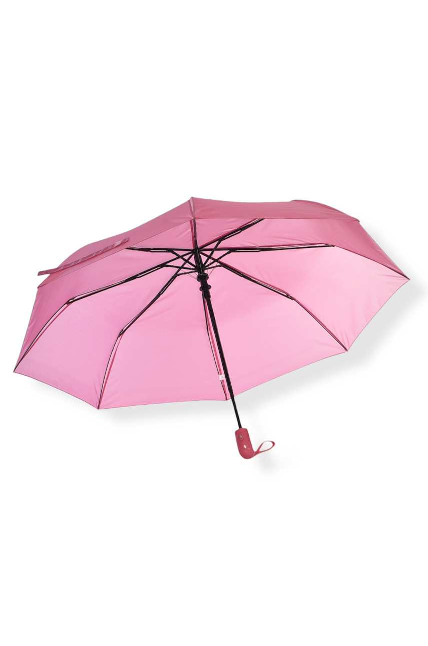 Зонт полуавтомат розового цвета 102 208436