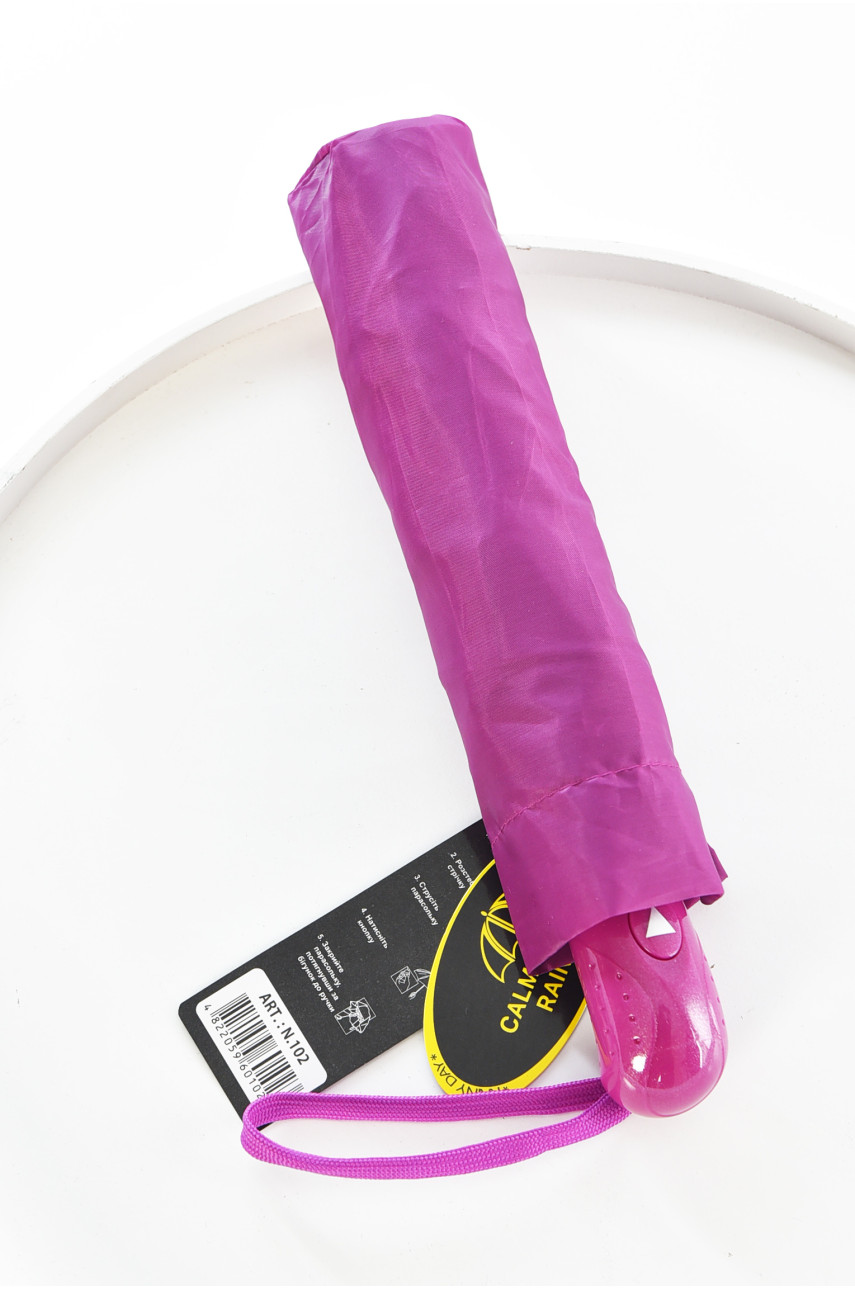 Зонт полуавтомат сиреневого цвета 102 208438