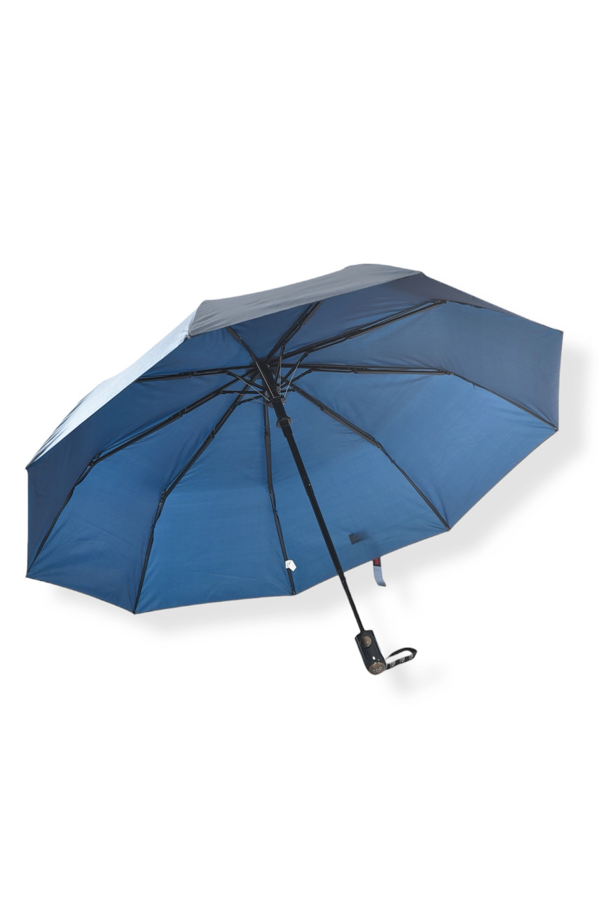 Зонт полуавтомат тёмно-серого цвета 777 208461