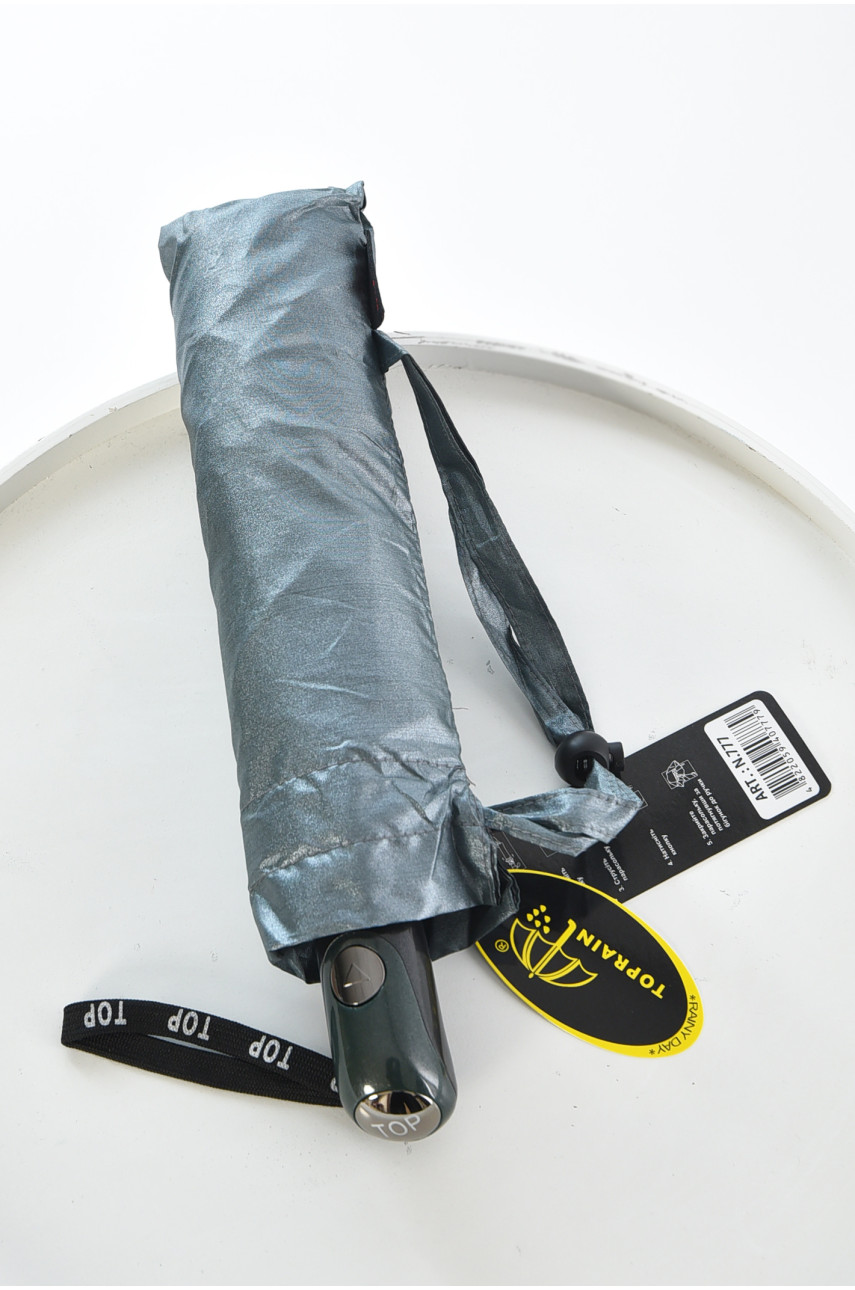 Зонт полуавтомат серого цвета 777 208463