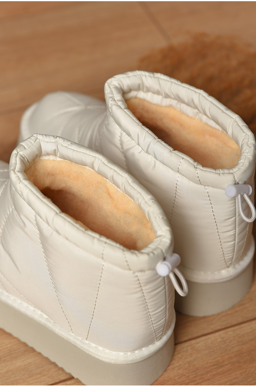 Уггі жіночі на хутрі білого кольору А808-23 208519