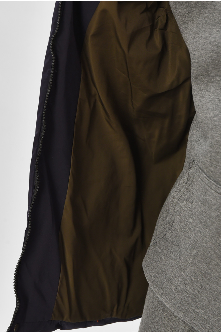 Жилетка мужская демисезонная синего цвета b-1 208531