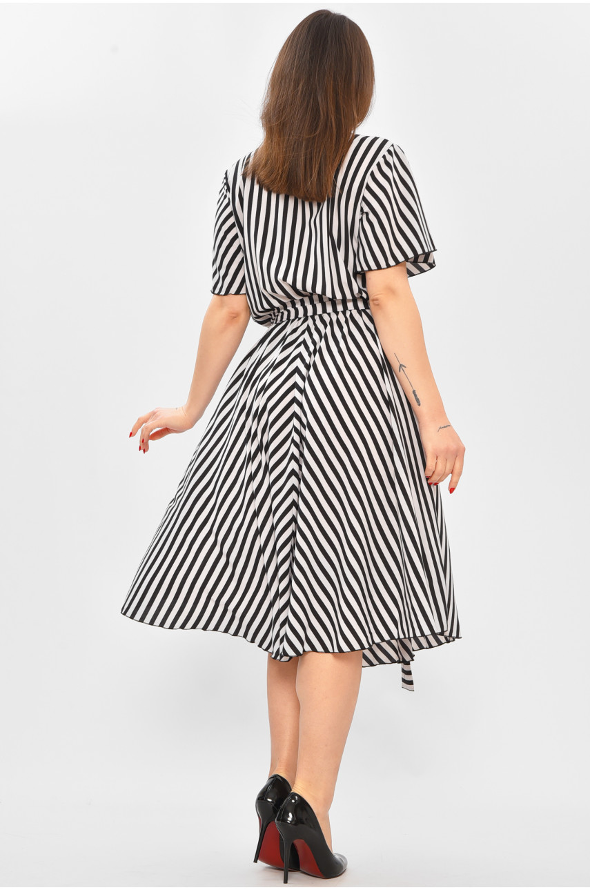 Платье женское белого цвета с принтом 8371 208720