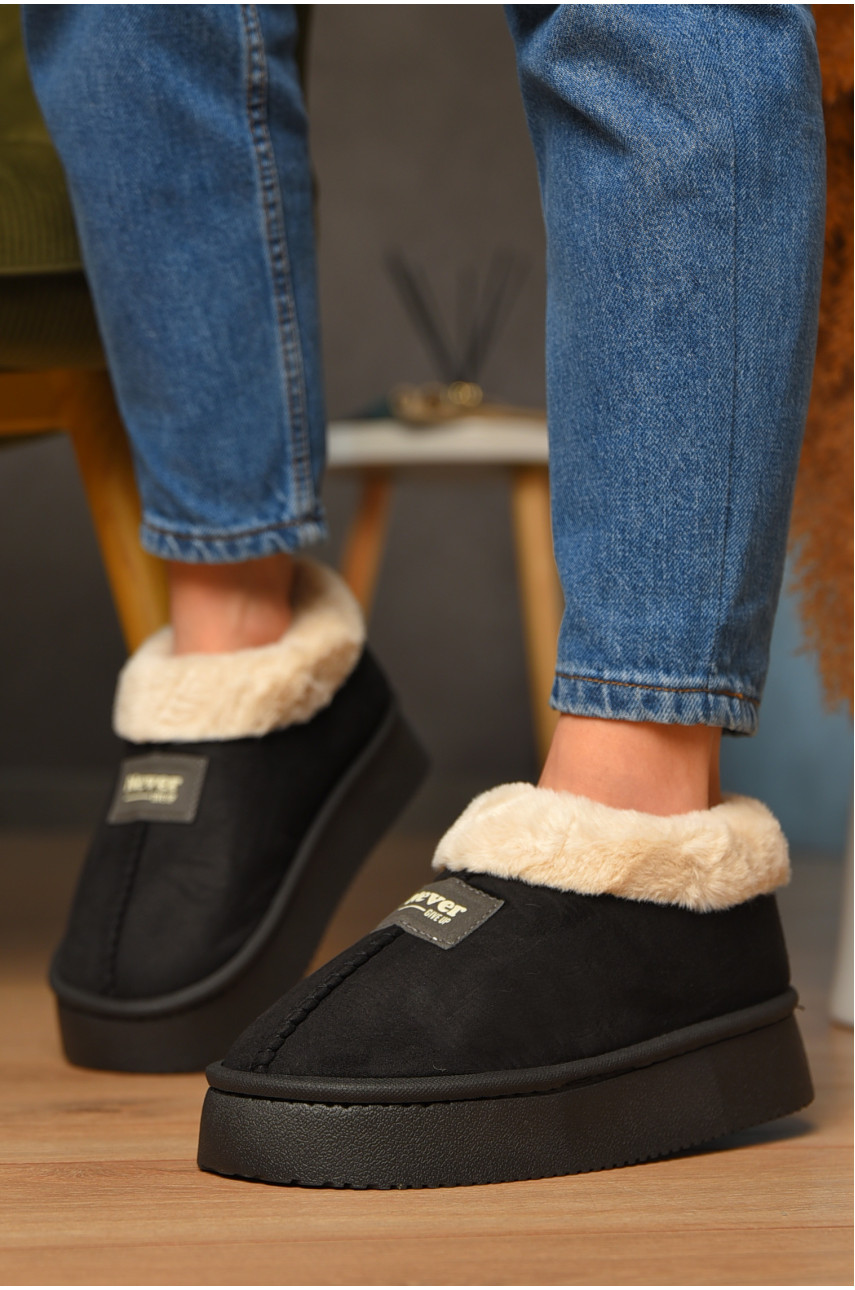 Угги женские на меху черного цвета GP22А 208750