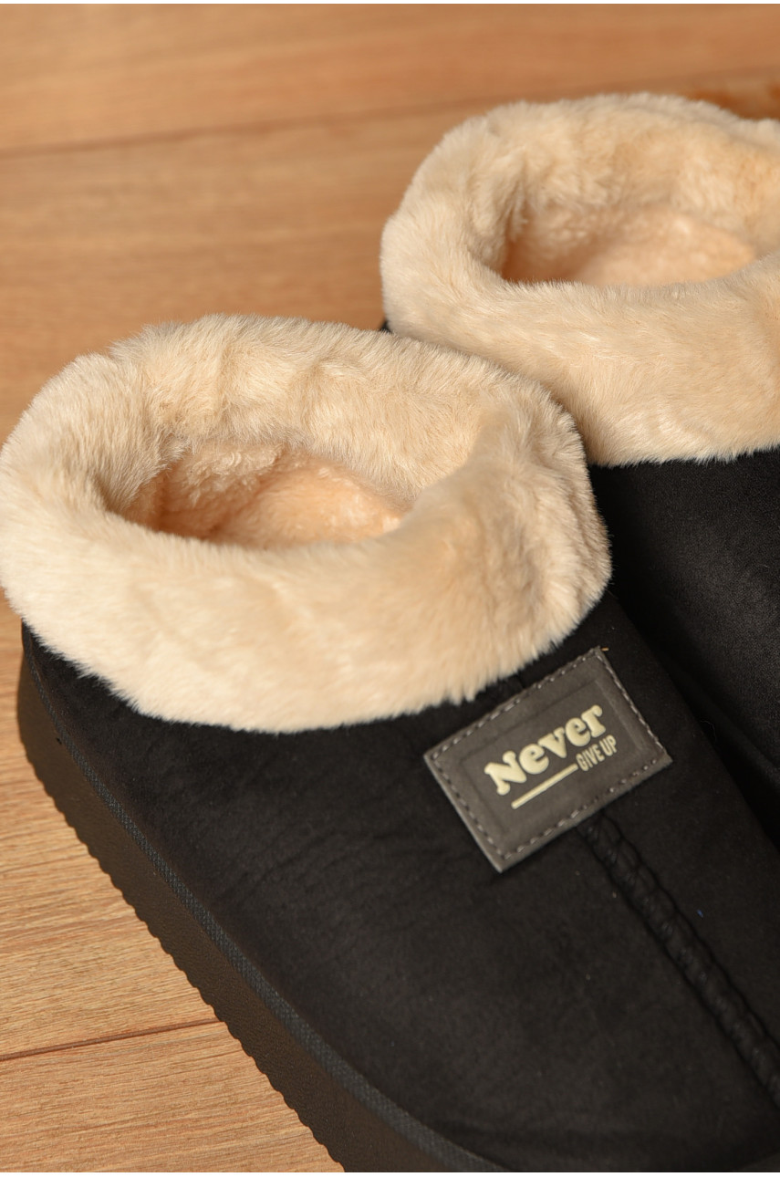 Угги женские на меху черного цвета GP22А 208750